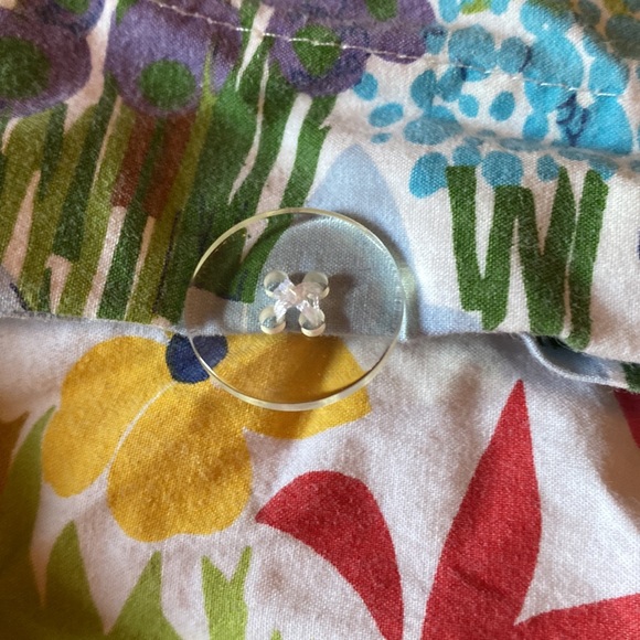 Pottery Barn Colorful Floral Duvet Cover - Picture 2 of 4